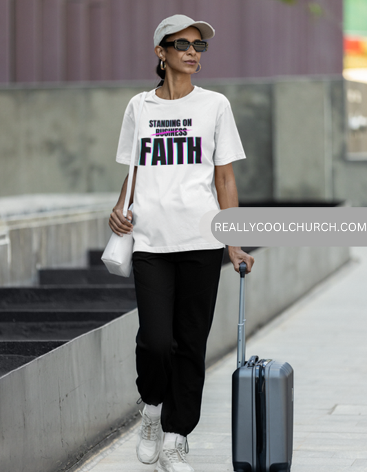 Standing on Faith Unisex Softstyle T-Shirt